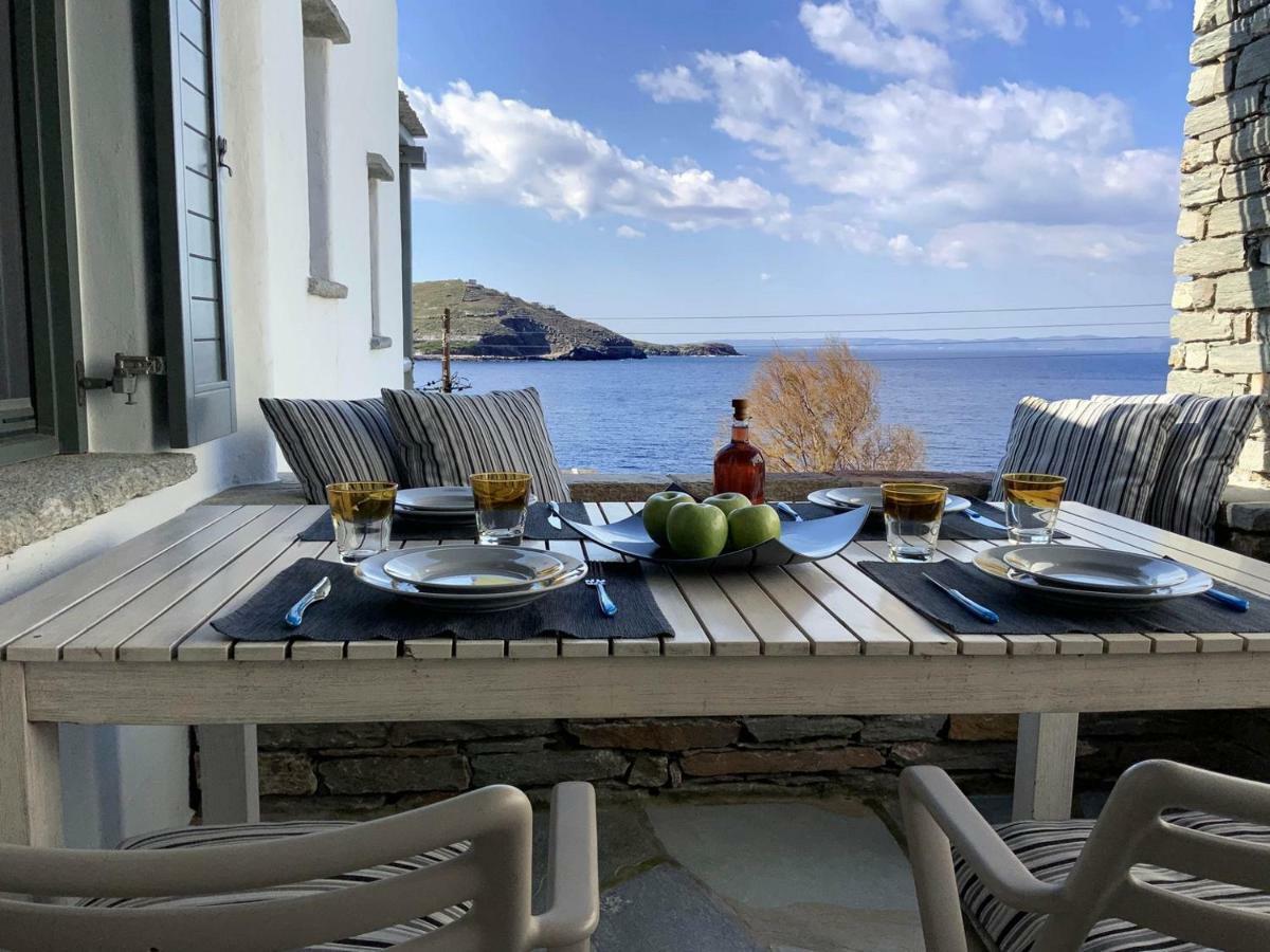 Aqua Blue, Only 100 Meters From The Beach Of Gialiskari Ioulis Luaran gambar